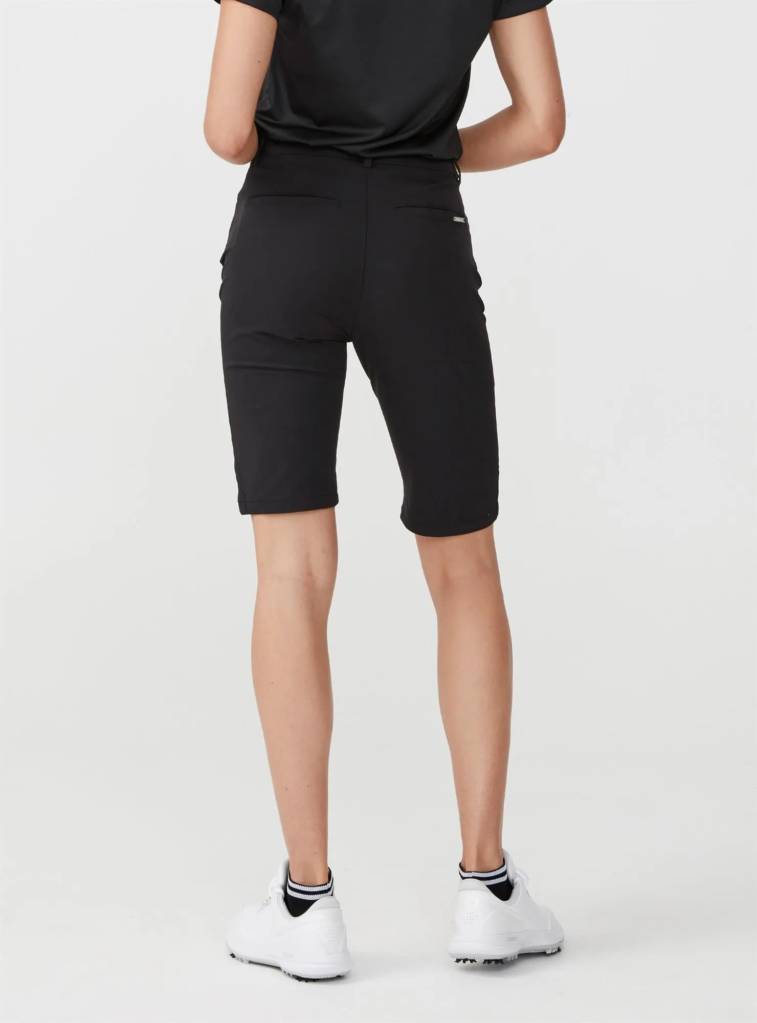 Women's Golf Bermuda Shorts in Black