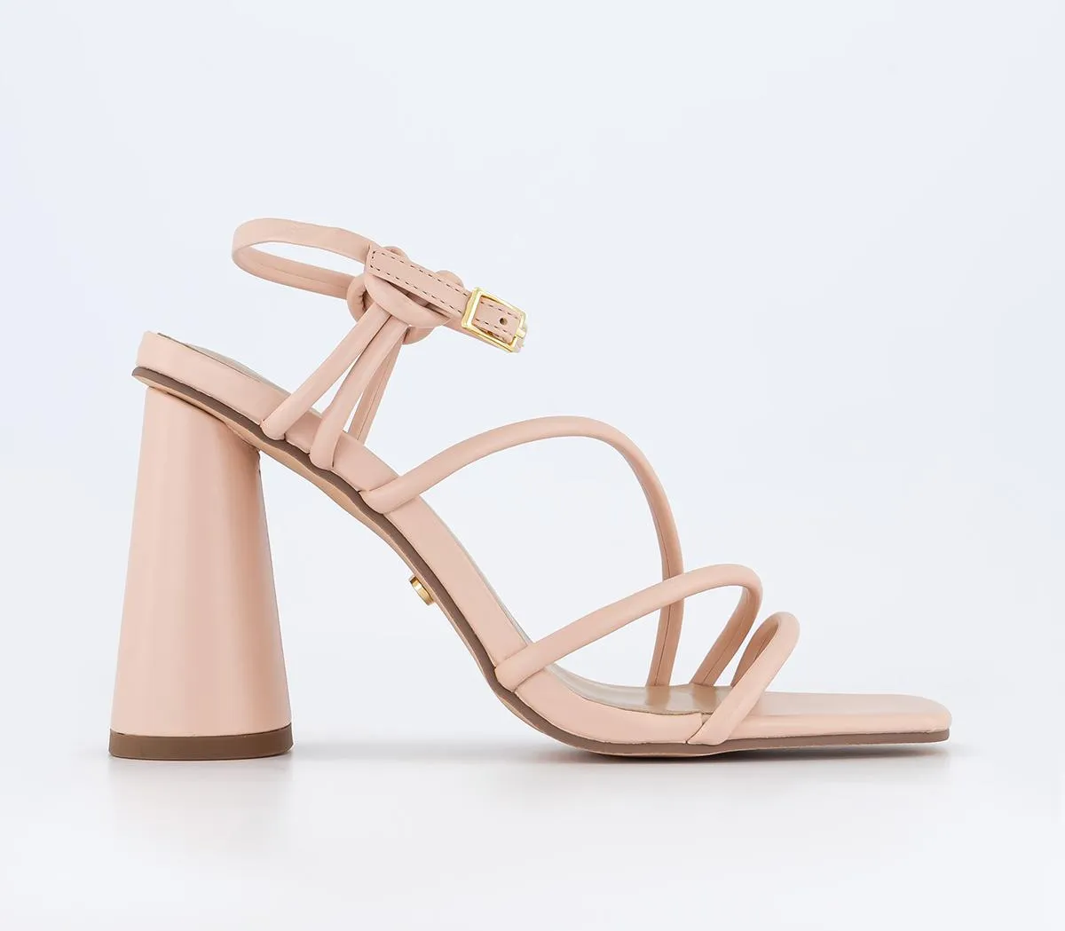 Women's Nude High Heel Sandals for Office