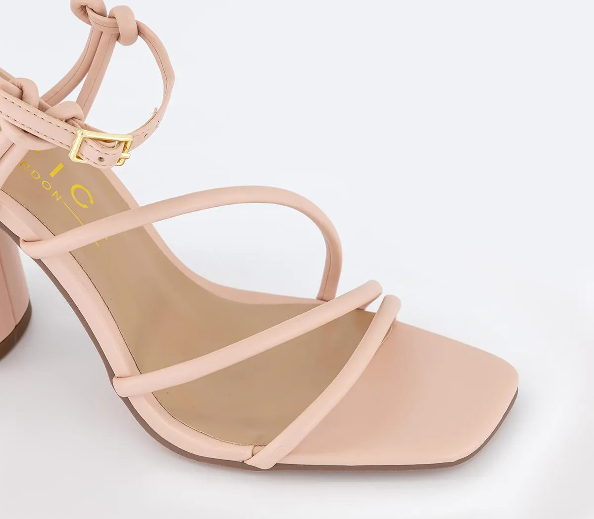 Women's Nude High Heel Sandals for Office