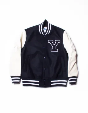 Yale University Navy Blue Varsity Jacket