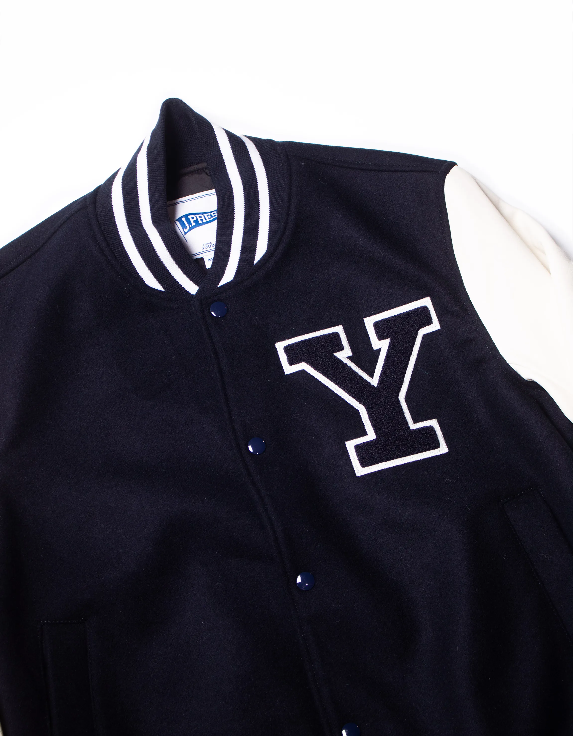 Yale University Navy Blue Varsity Jacket