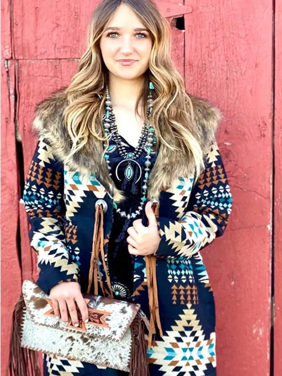 Yellowstone Beth Dutton Native American Jacket.