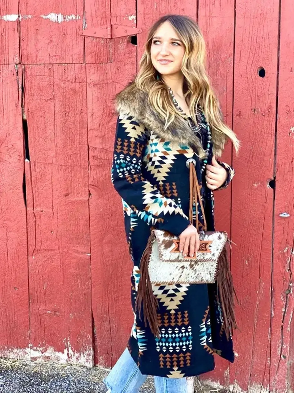 Yellowstone Beth Dutton Native American Jacket.